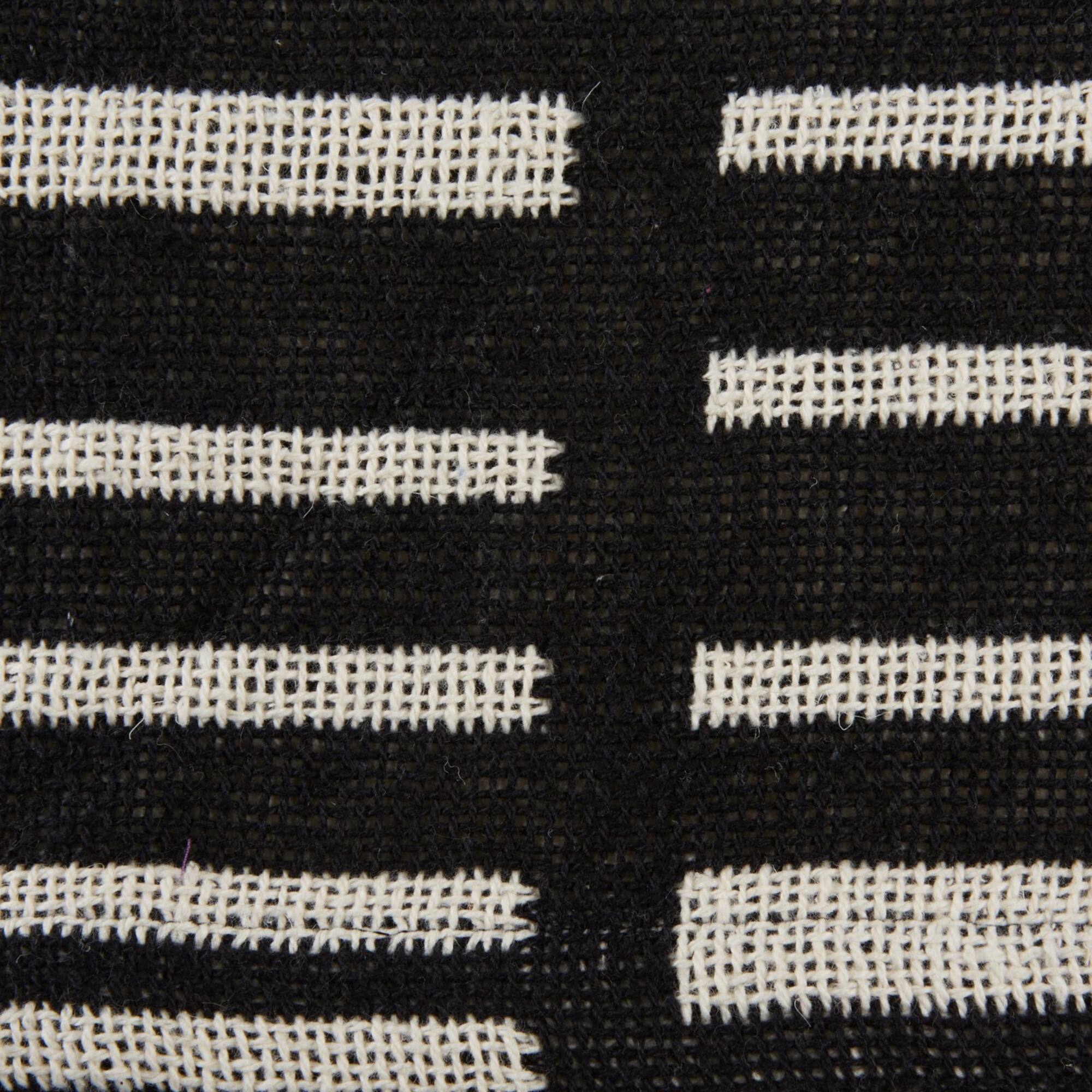 DII® Black Urban Jacquard Throw